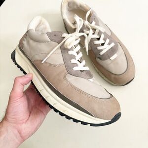 Madewell Kickoff Trainer Sneakers Neutral Colorblock Men’s Size 10.5